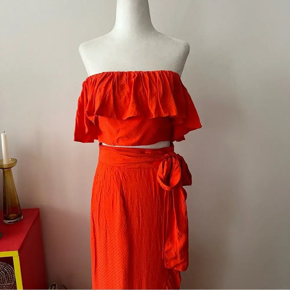 Jay Godfrey Loras Matching Skirt Set